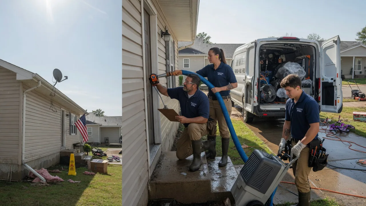 Ceiling Water Damage Restoration in Walcott, ND near me